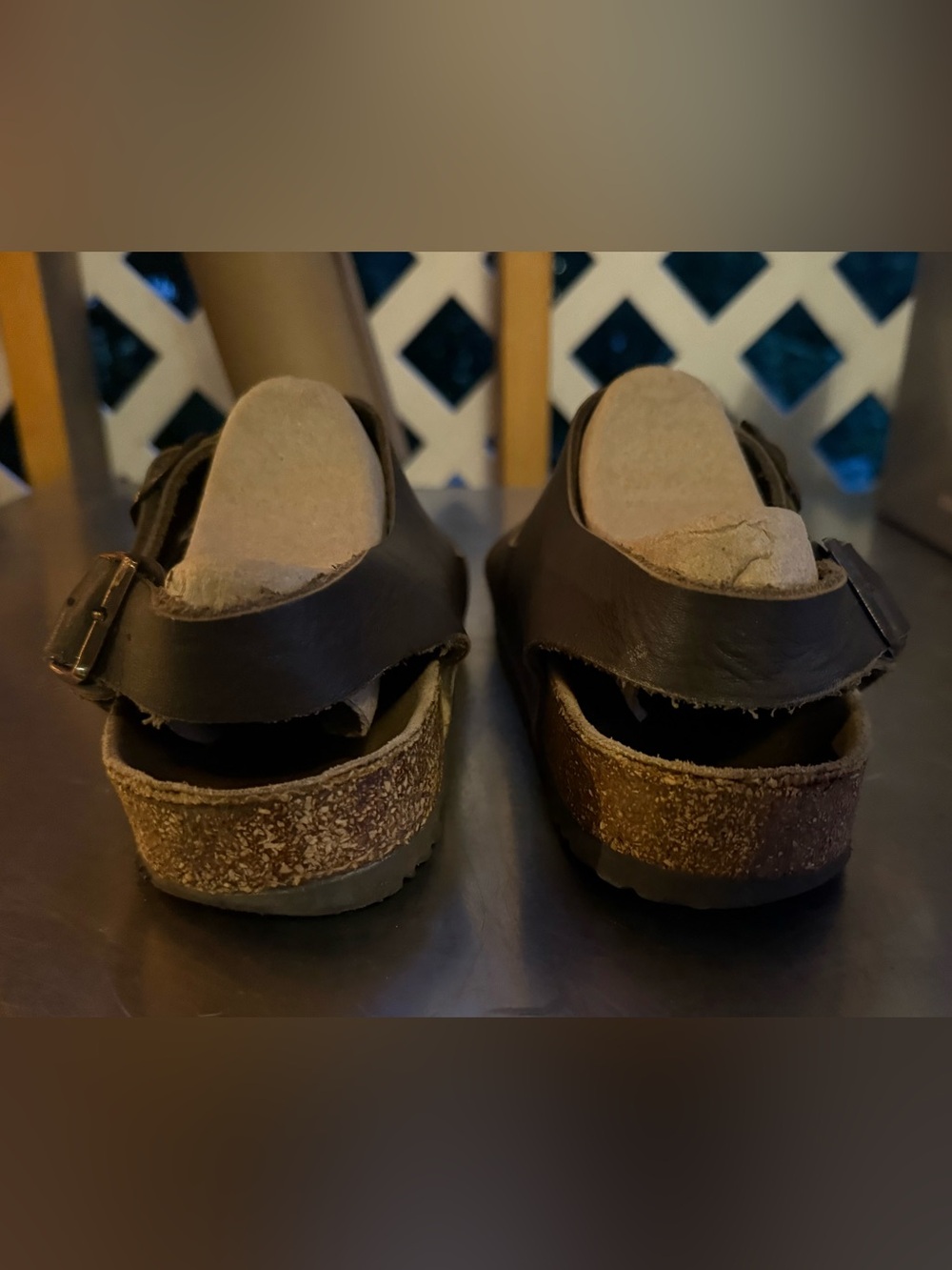 Birkenstock Brown Oiled Leather Milano Style EU42 - Picture 4 of 8